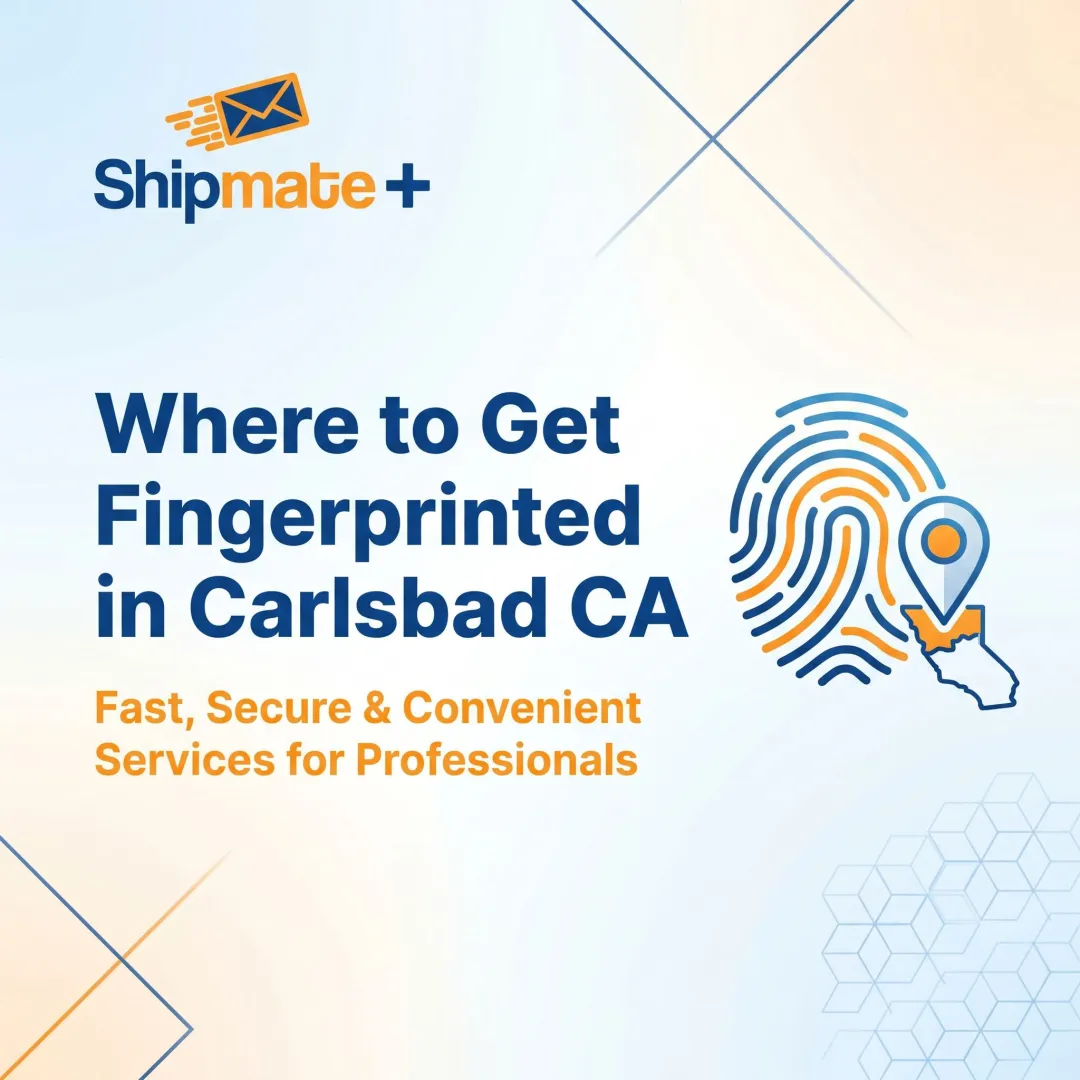 Where to Get Fingerprinted in Carlsbad CA