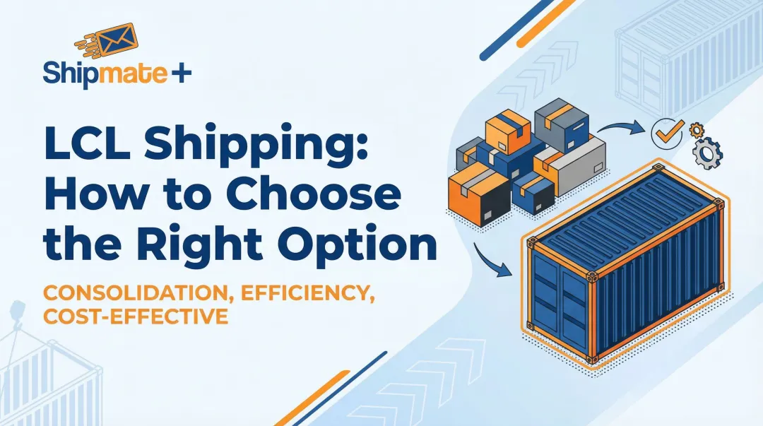 LCL Shipping: How to Choose the Right Option
