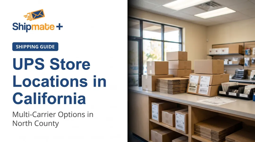 UPS Store Locations in California
