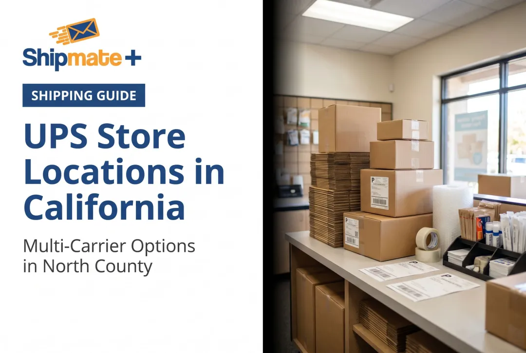 UPS Store Locations in California