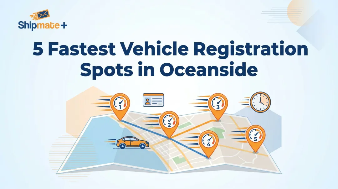 5 Fastest Vehicle Registration Spots in Oceanside