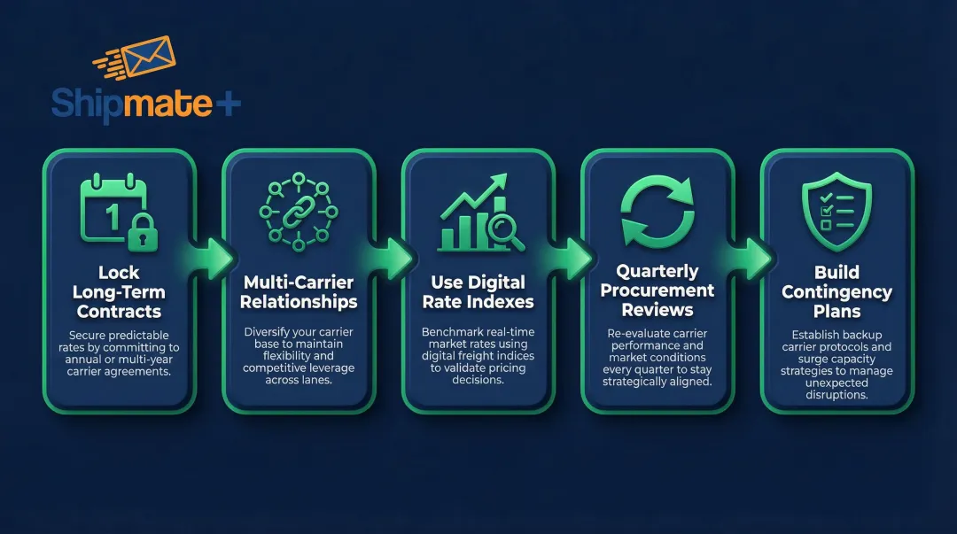 Five strategic actions shippers should take to manage ocean freight rate volatility in 2026