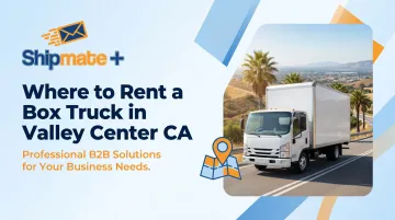 Where to Rent a Box Truck in Valley Center CA