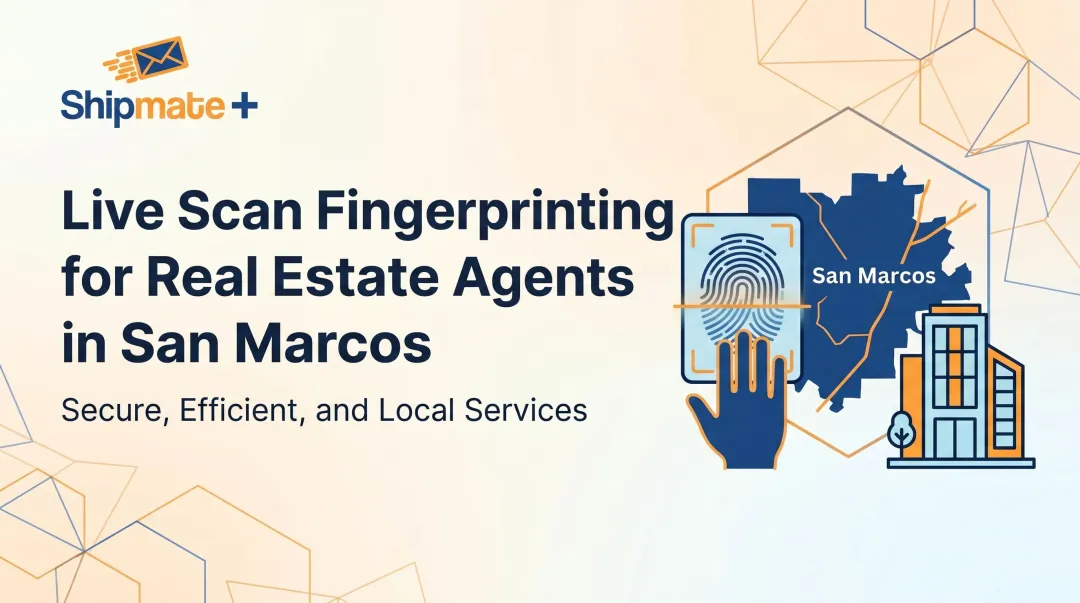 Live Scan Fingerprinting for Real Estate Agents in San Marcos