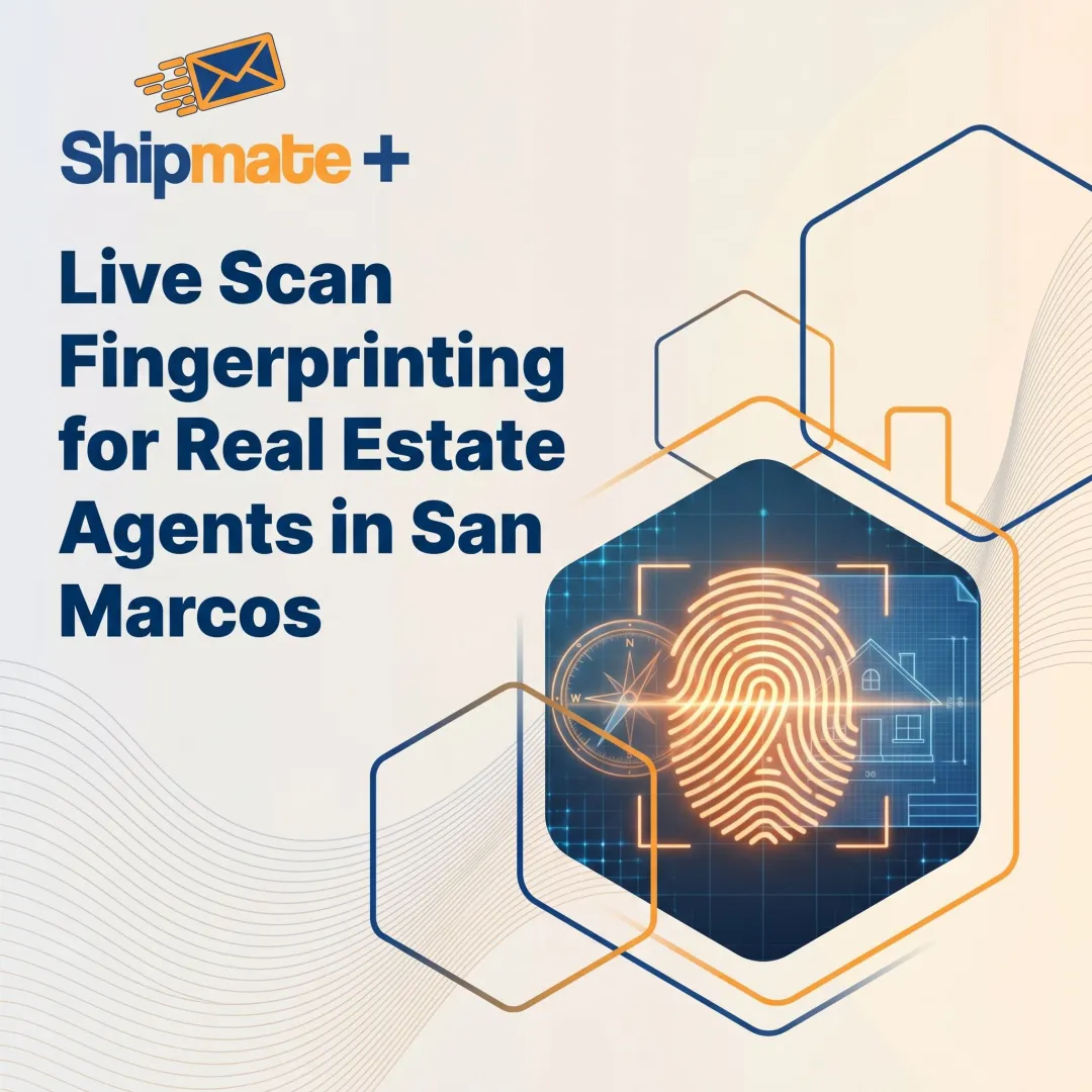 Live Scan Fingerprinting for Real Estate Agents in San Marcos