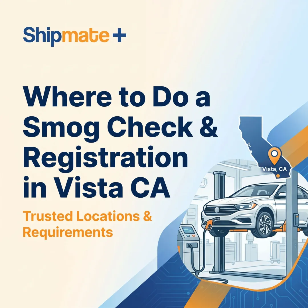 Where to Do a Smog Check & Registration in Vista CA