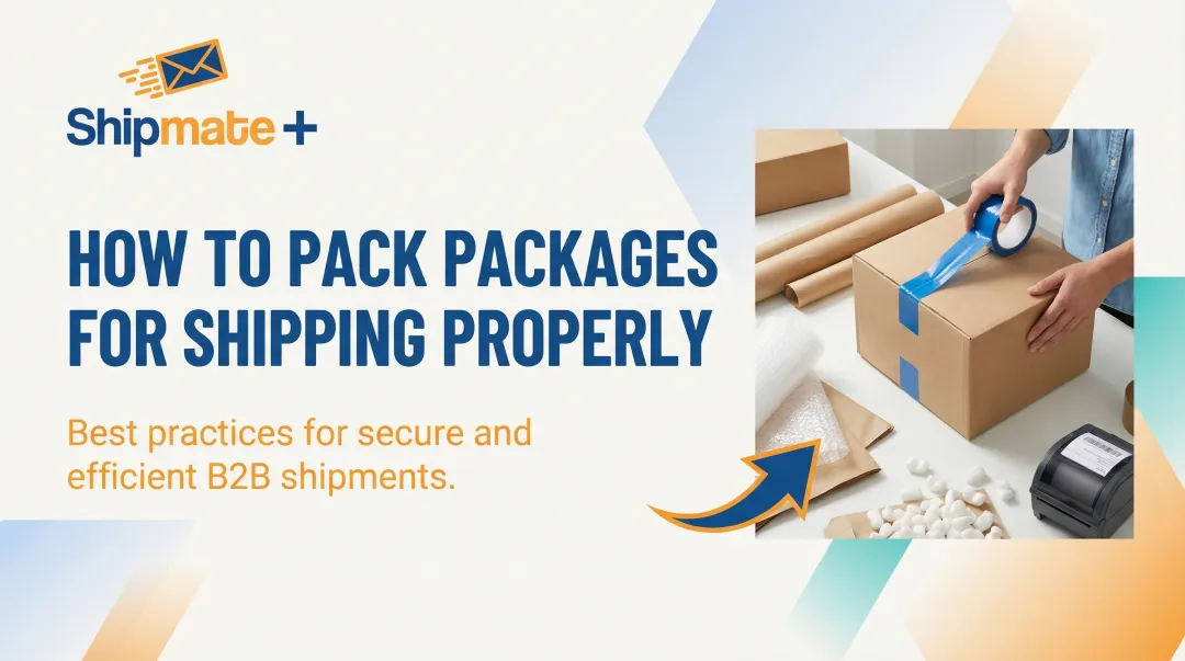 How to Pack Packages for Shipping Properly