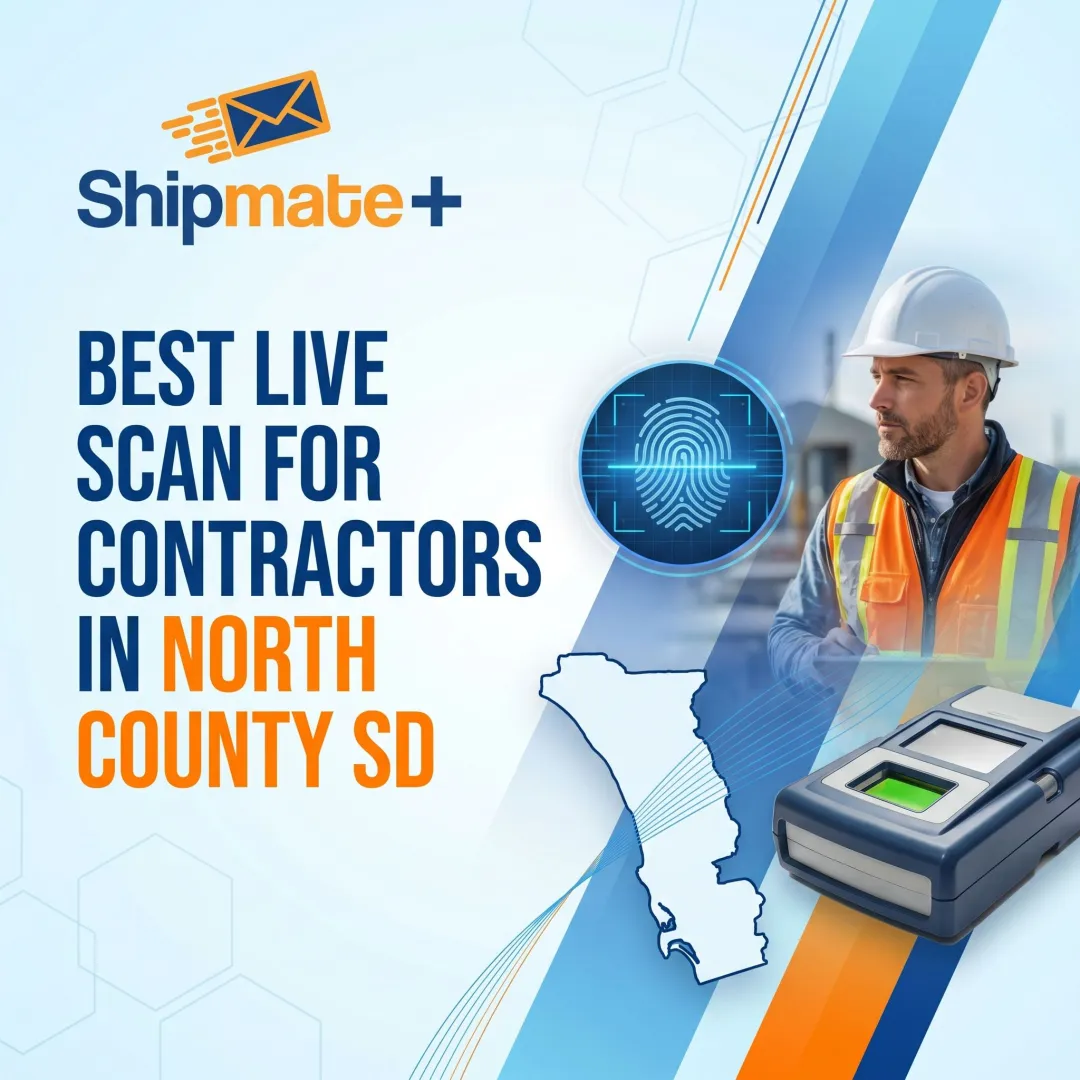 Best Live Scan for Contractors in North County SD