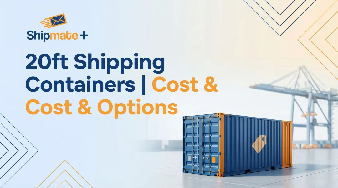 20ft Shipping Containers | Cost & Options