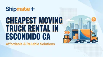 Cheapest Moving Truck Rental in Escondido CA