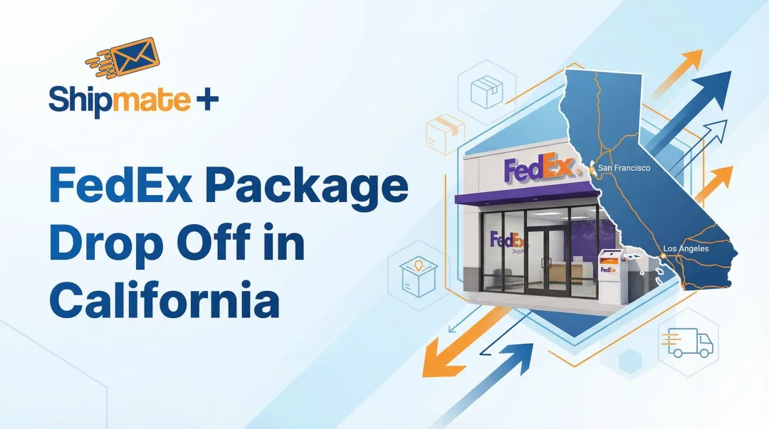 FedEx Package Drop Off in California