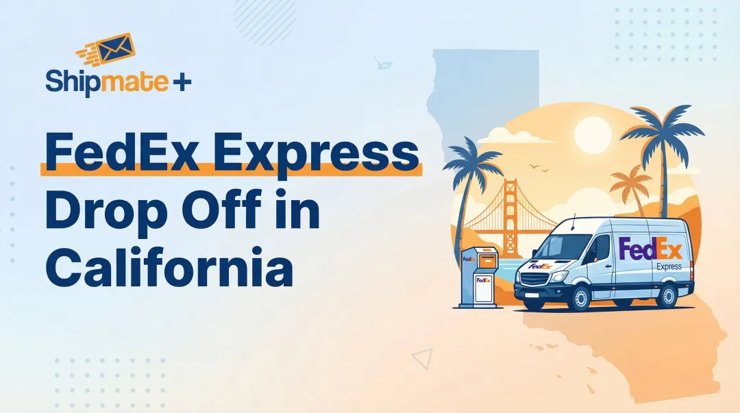 FedEx Express Drop Off in California