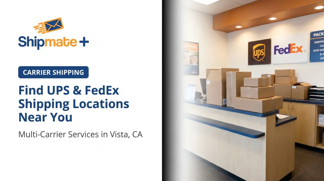 Find UPS & FedEx Shipping Locations Near You