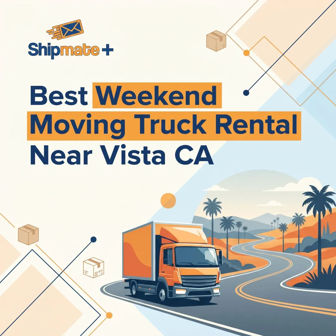 Best Weekend Moving Truck Rental Near Vista CA