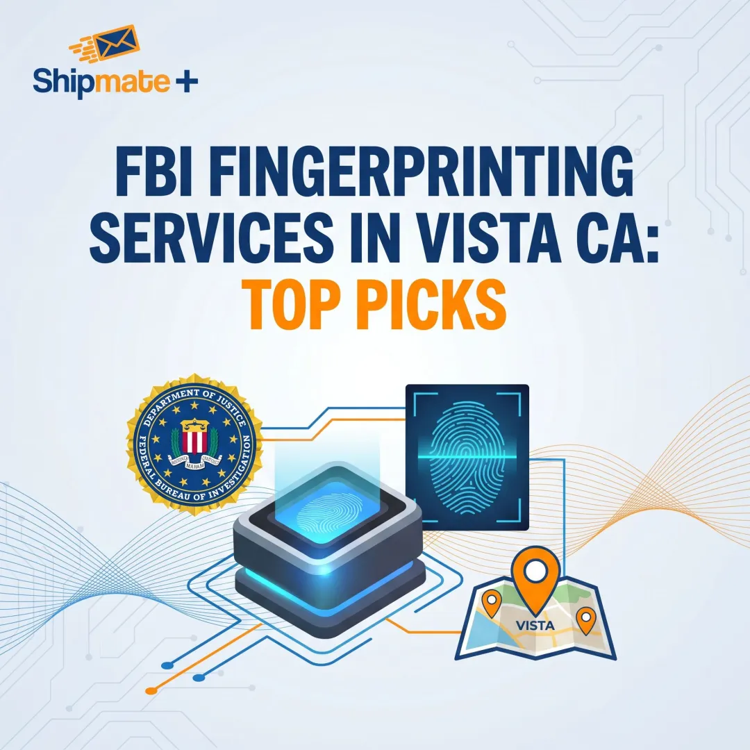 FBI Fingerprinting Services in Vista CA: Top Picks