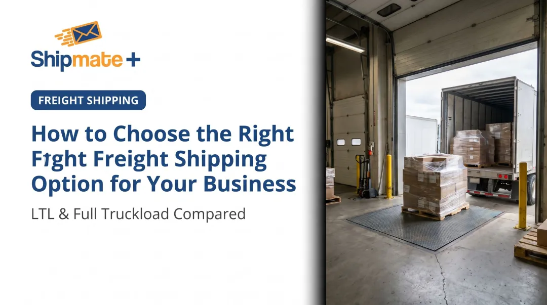 How to Choose the Right Freight Shipping Option for Your Business