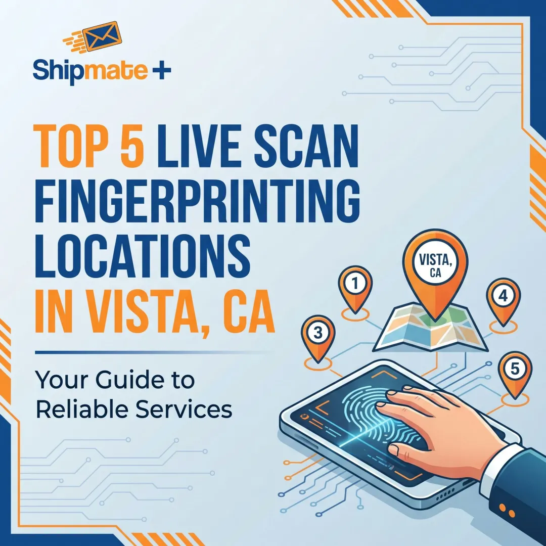 Top 5 Live Scan Fingerprinting Locations in Vista CA