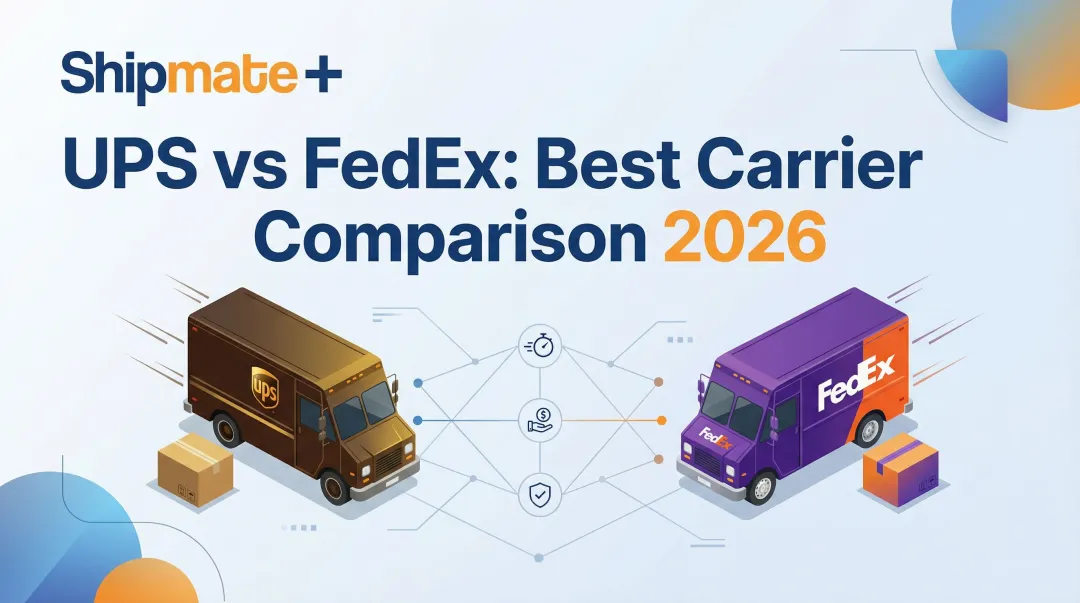 UPS vs FedEx: Best Carrier Comparison 2026