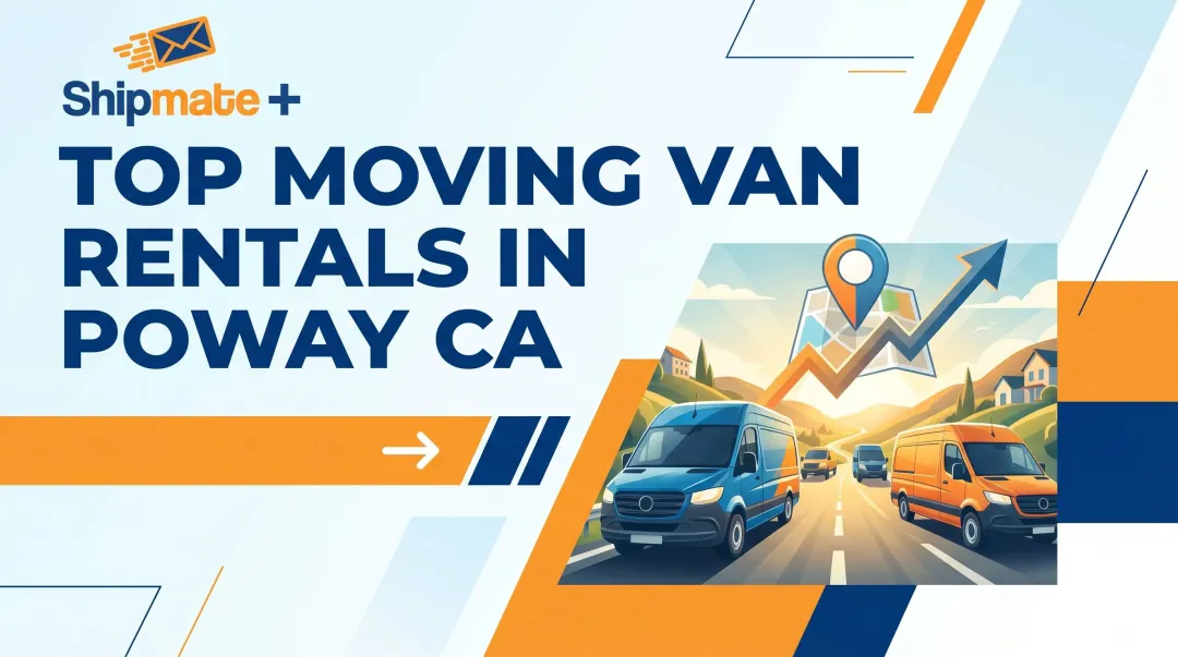 Top Moving Van Rentals in Poway CA