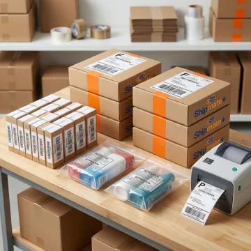 Step-by-step Amazon FBA prep process at ShipMate+ in Vista CA