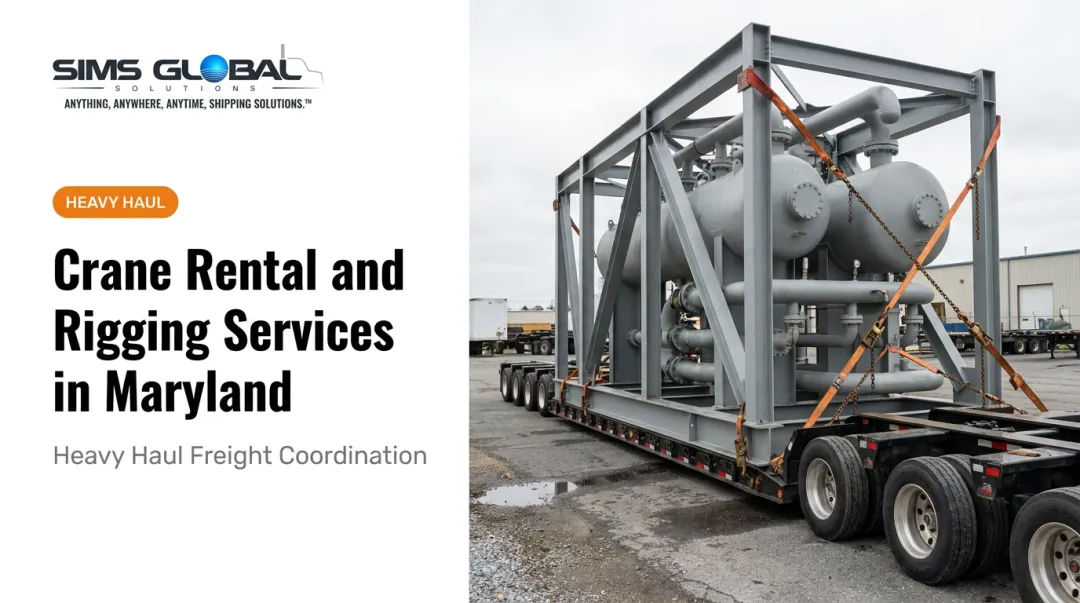 Crane Rental and Rigging Services in Maryland