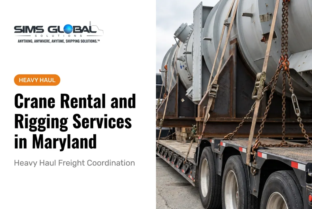 Crane Rental and Rigging Services in Maryland