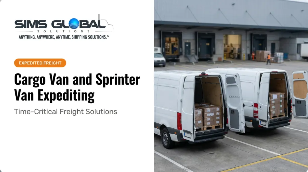 Cargo Van and Sprinter Van Expediting