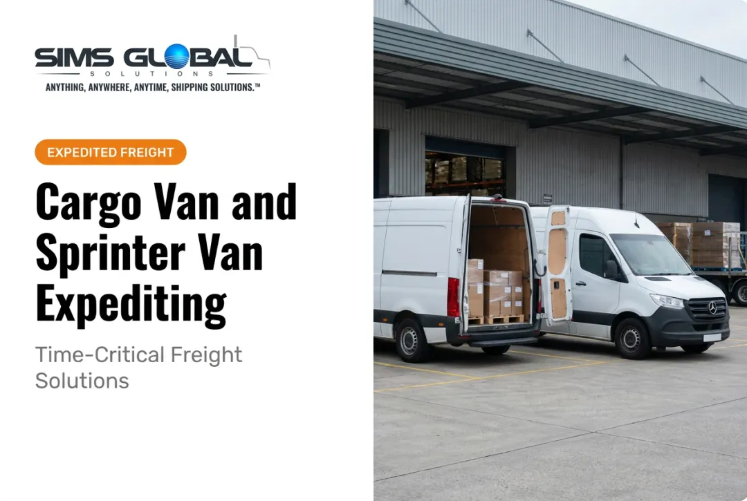 Cargo Van and Sprinter Van Expediting