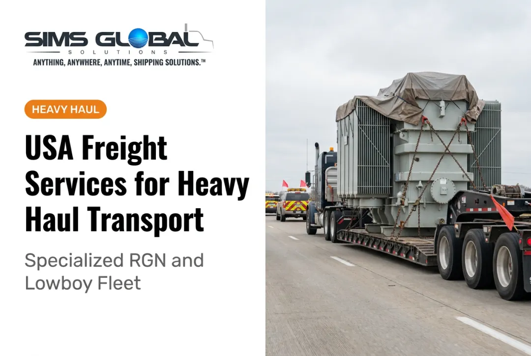 USA Freight Services for Heavy Haul Transport