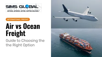 Air vs Ocean Freight: Guide to Choosing the Right Option