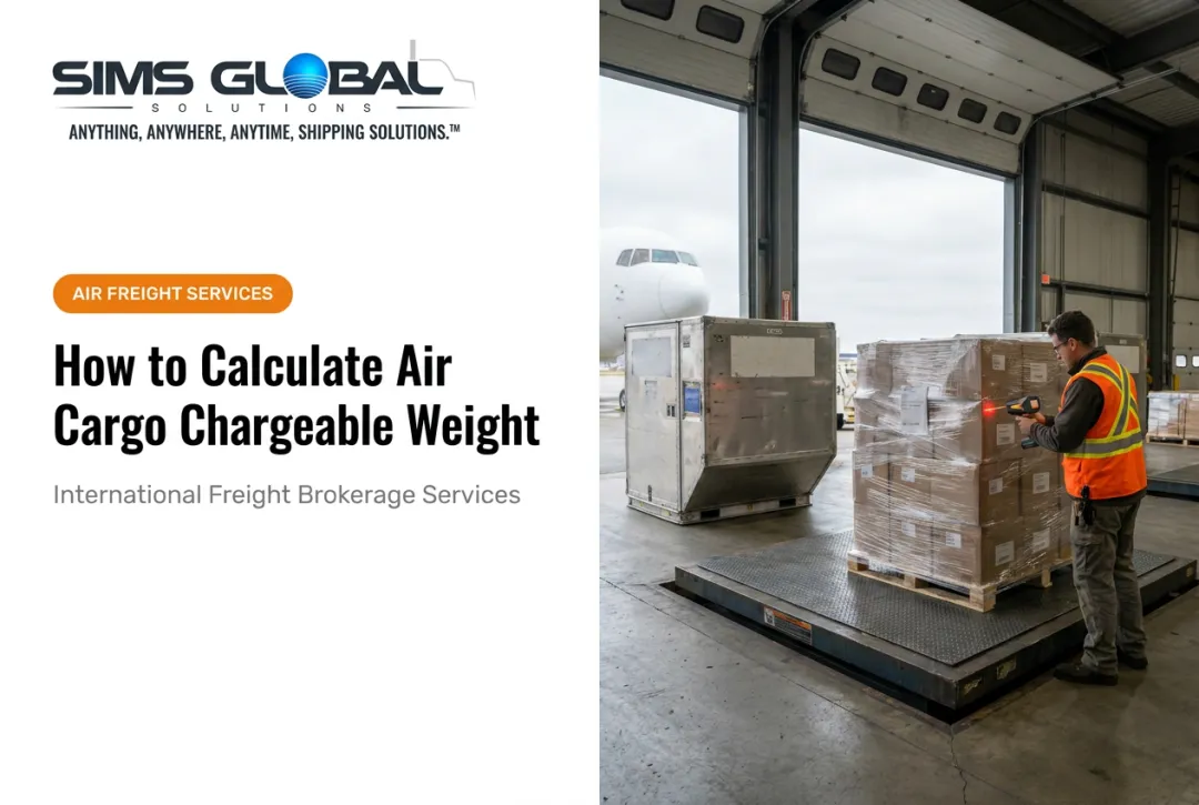 How to Calculate Air Cargo Chargeable Weight