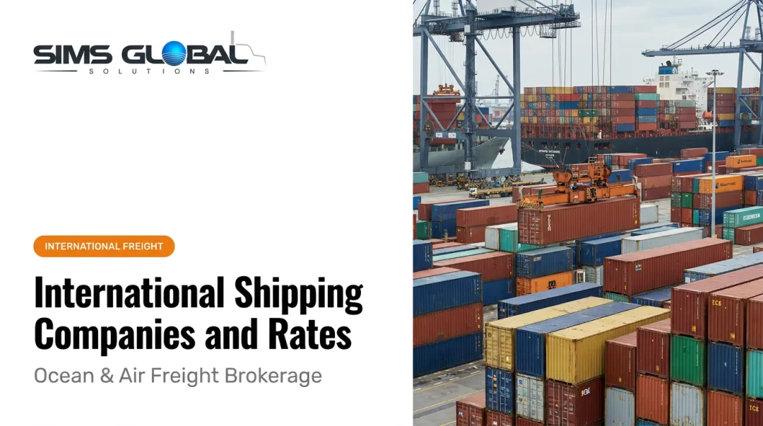 International Shipping Companies and Rates