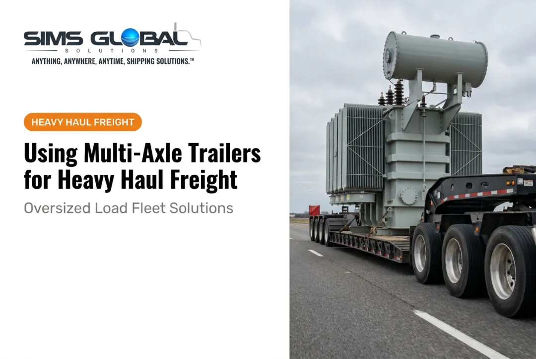 Using Multi-Axle Trailers for Heavy Haul Freight