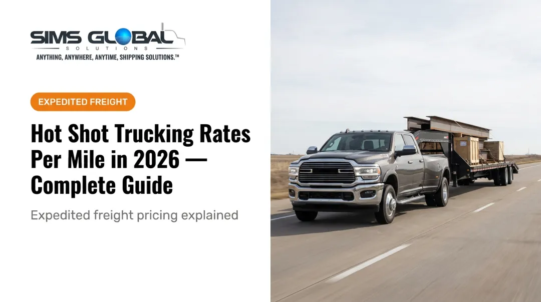 Hot Shot Trucking Rates Per Mile in 2026 — Complete Guide