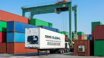 Refrigerated intermodal container equipment used for temperature-sensitive freight shipments