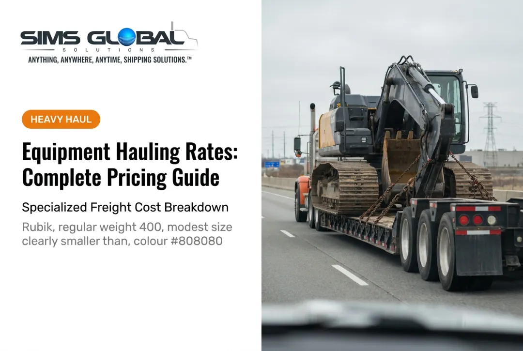 Equipment Hauling Rates: Complete Pricing Guide