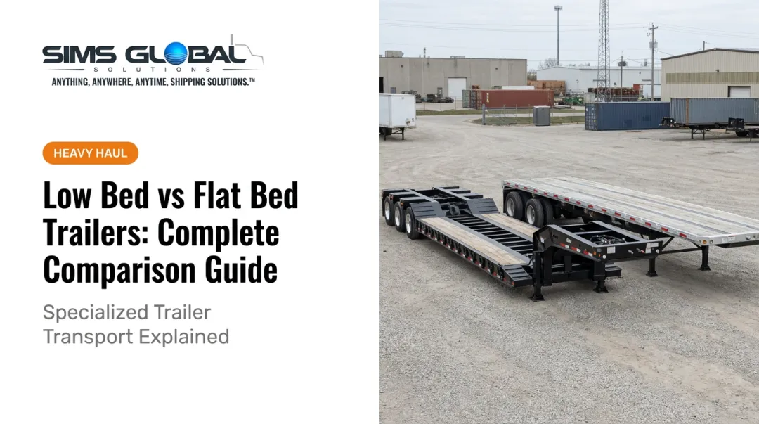 Low Bed vs Flat Bed Trailers: Complete Comparison Guide