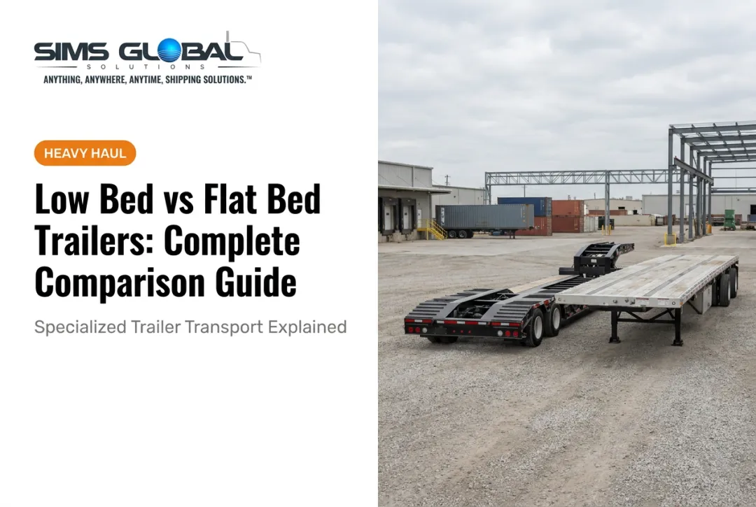 Low Bed vs Flat Bed Trailers: Complete Comparison Guide