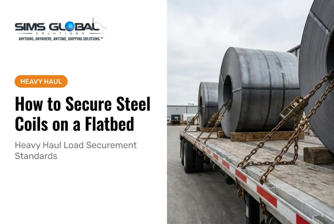 How to Secure Steel Coils on a Flatbed