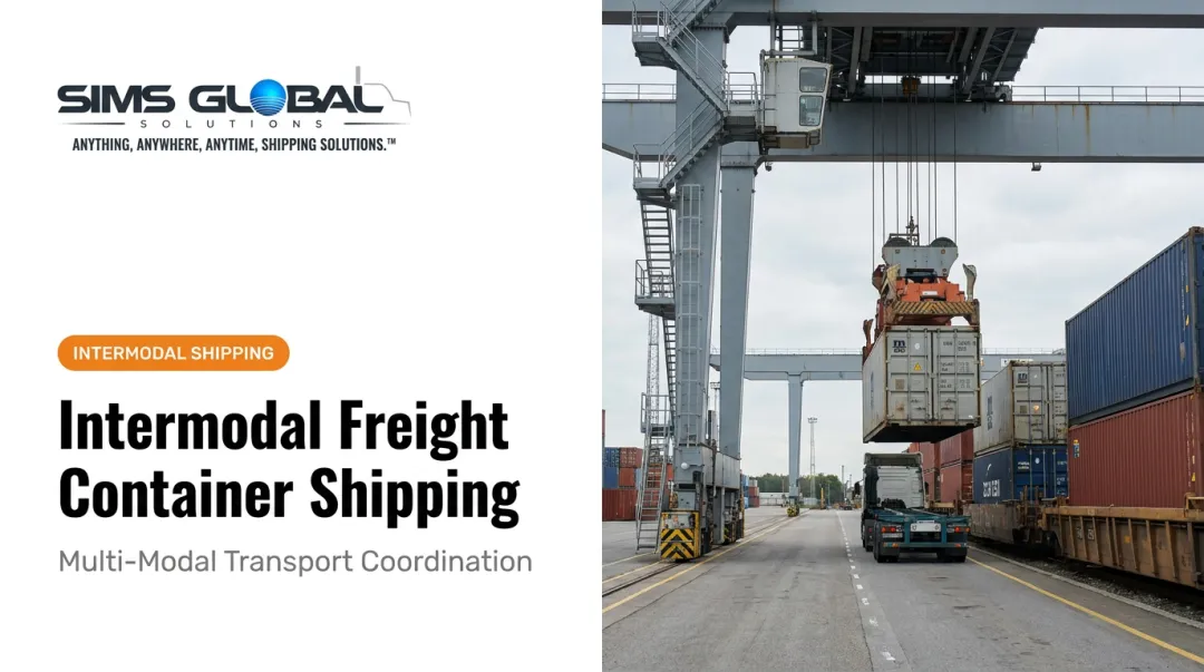Intermodal Freight Container Shipping