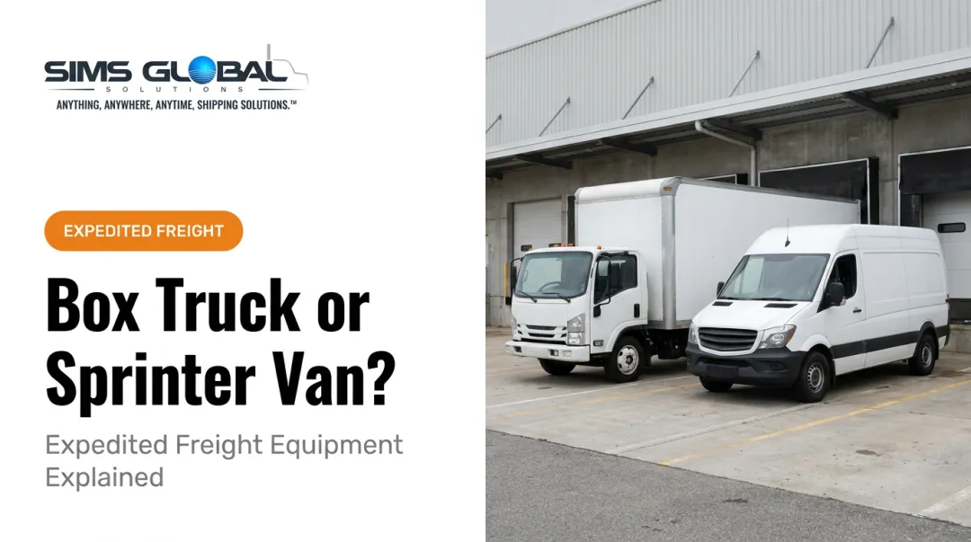 Box Truck or Sprinter Van?