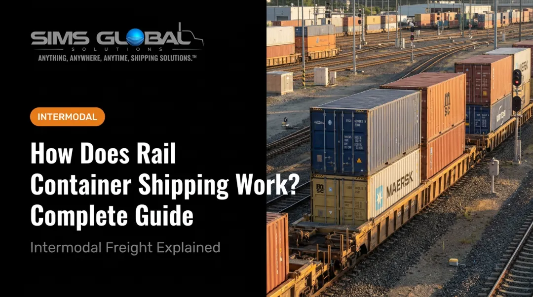 How Does Rail Container Shipping Work? Complete Guide