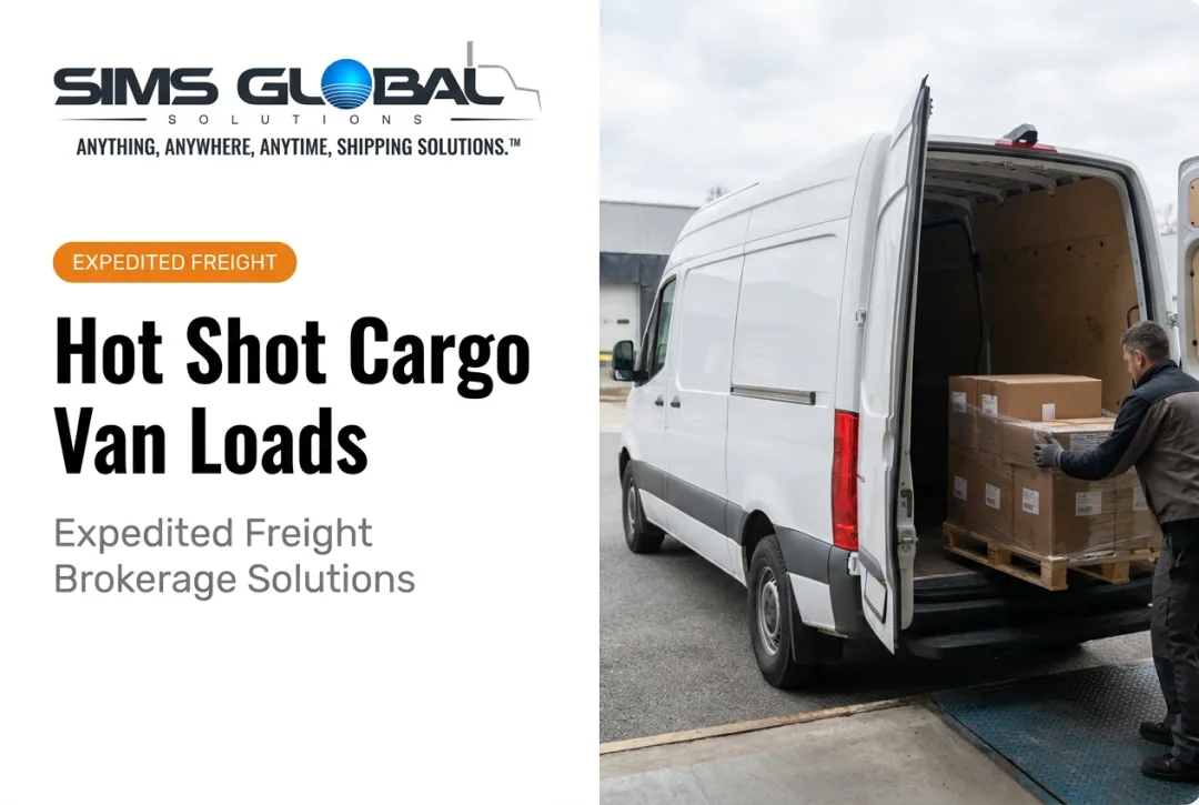 Hot Shot Cargo Van Loads