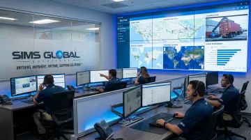 Sims Global Solutions logistics team coordinating multi-modal drayage network operations