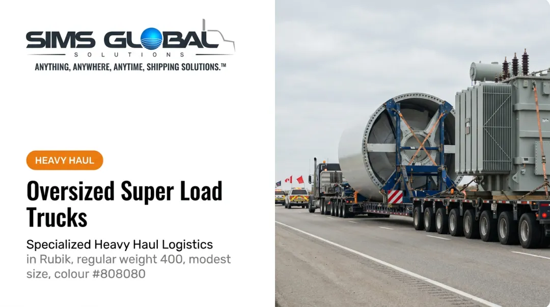 Oversized Super Load Trucks