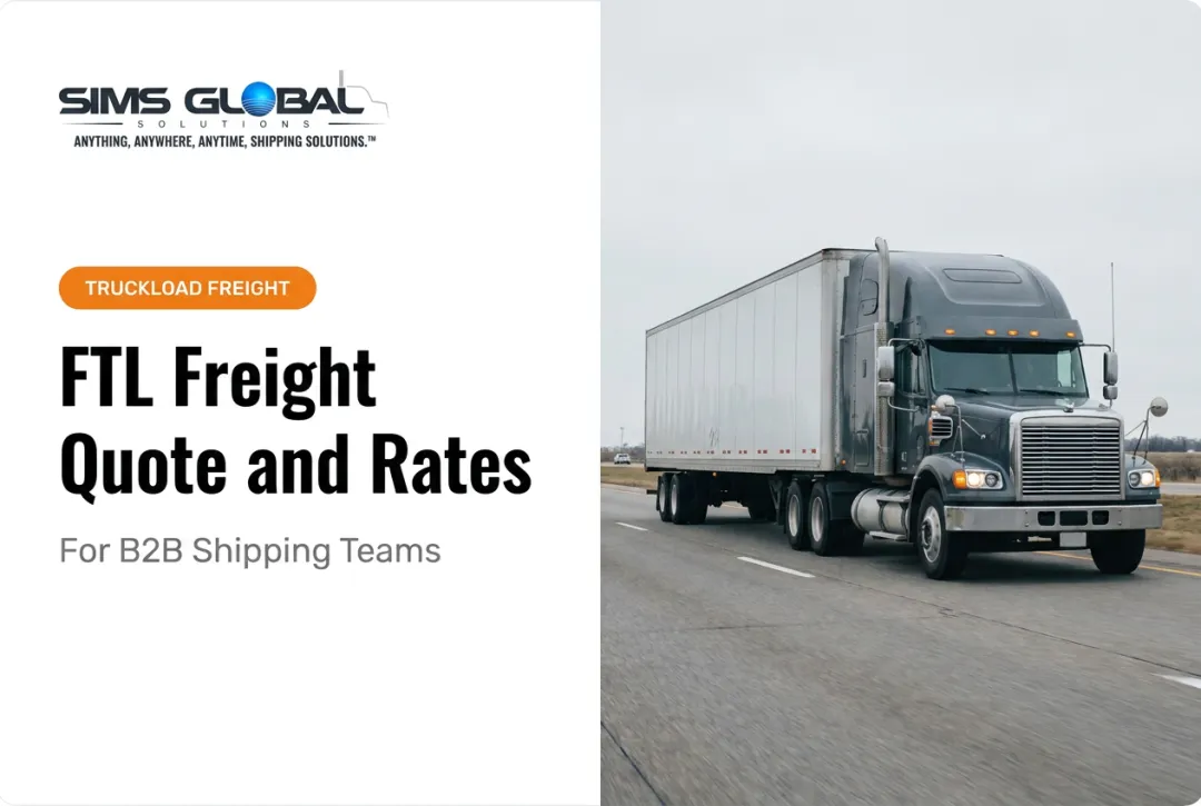 FTL Freight Quote and Rates