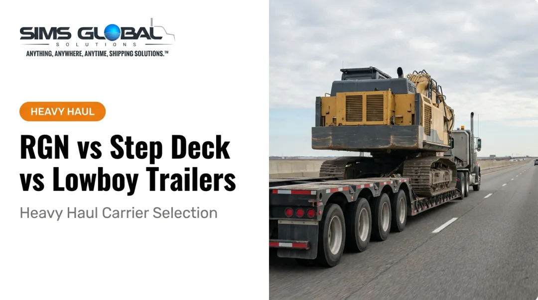 RGN vs Step Deck vs Lowboy Trailers