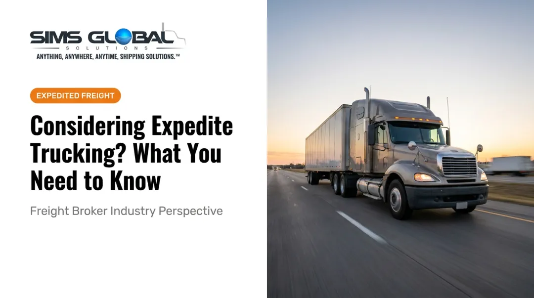 Considering Expedite Trucking? What You Need to Know
