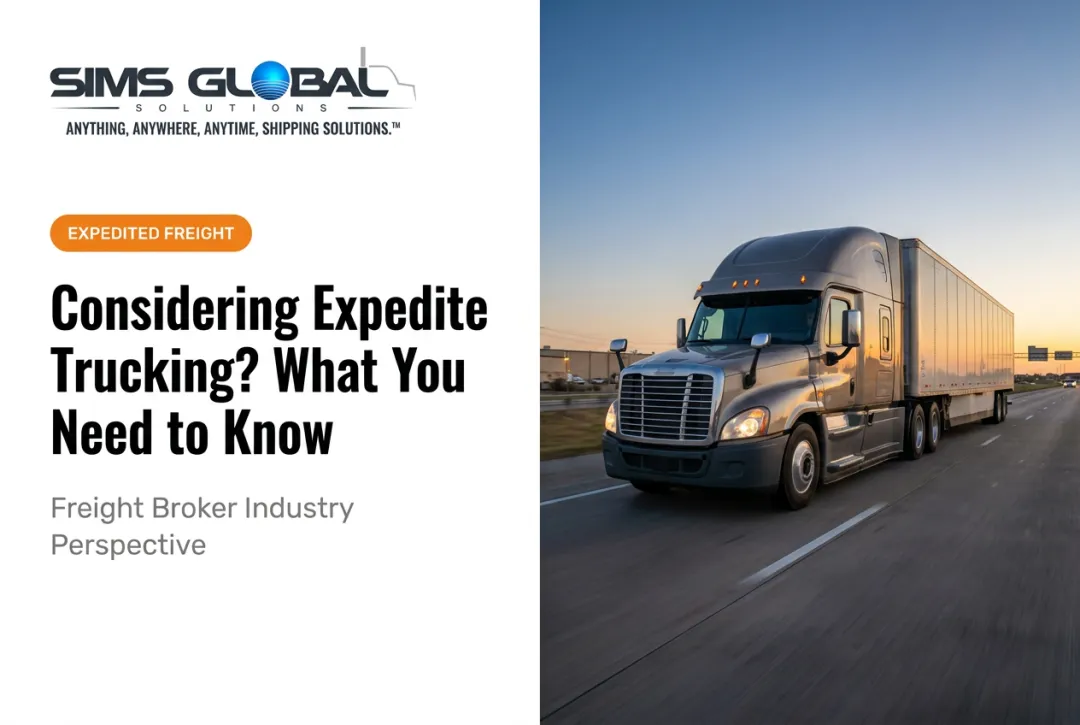 Considering Expedite Trucking? What You Need to Know