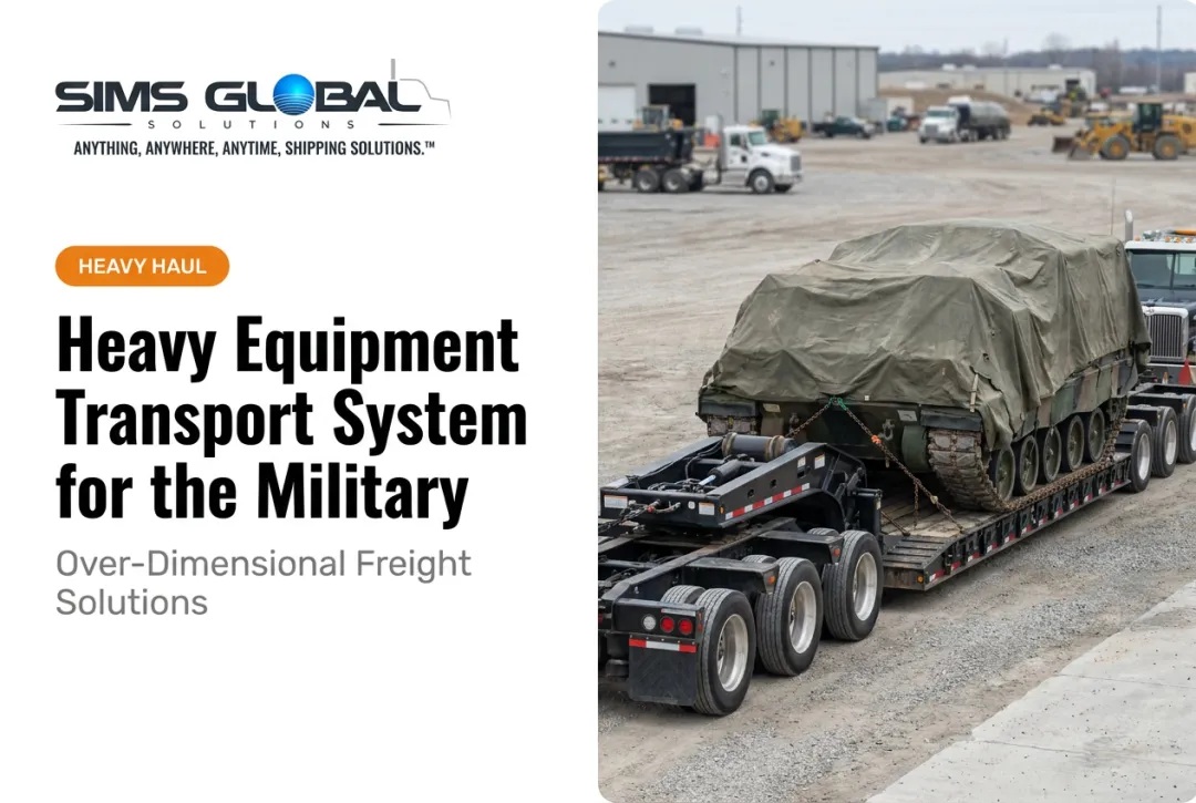 Heavy Equipment Transport System for the Military
